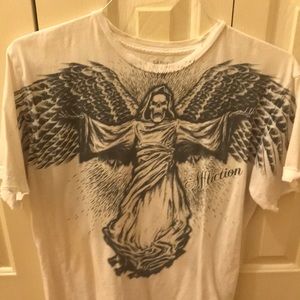 Affliction short sleeve shirt size large